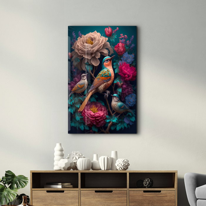 Wallity SPR-1310 Pintura Decorativa de Vidrio Templado Multicolor 46 x 72 cm Wallity SPR-1310 Pintura Decorativa de Vidrio Templado Multicolor 46 x 72 cm